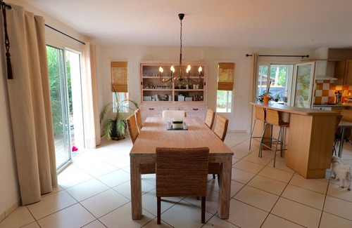 Le Porge House | Very comfortable villa with heated pool between ocean, bay and lake