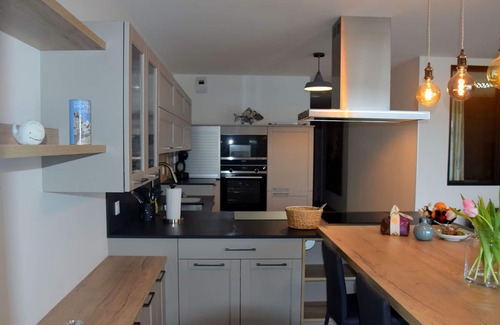 Guidel-Plages Apartment | Very nice luxury apartment with full sea view, bakery and shops on foot
