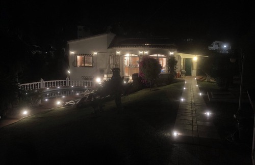 Mijas Villa | Very private, one level, 3 bd/2 bth villa with pool and big lot, 500m from beach