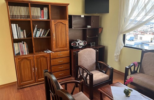 Quito Apartment | Very private and quiet suite with a panoramic view of the entire city.