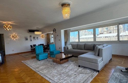 Al Duqqi Apartment | VESTA - Luxury APT - 3BR - Mohandessin