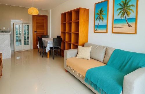 Antonio Diogo Apartment | VGFUN-447 3 quartos 2 wcs Vista Mar Pé na Areia Praia do Futuro