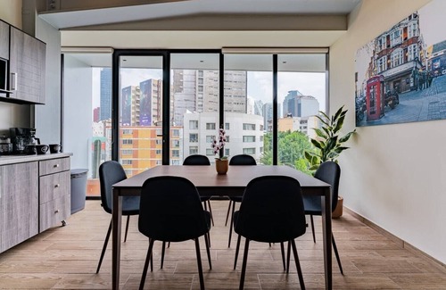 Reforma Apartment | VH | Roma Nte | Comfy apt + wifi and washer | 303