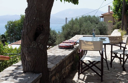 Nafpaktos Apartment | view, stone house, maisonette, elegant, beautiful, historic