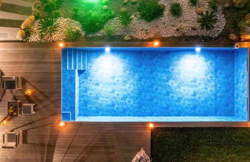 Pinarellu Villa | Villa Renajolo 16 pers piscine chauffée 2 min plage en voiture