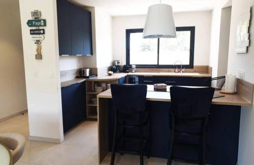 Lecci Villa | Villa 5* piscine proche de la plage Cala Rossa