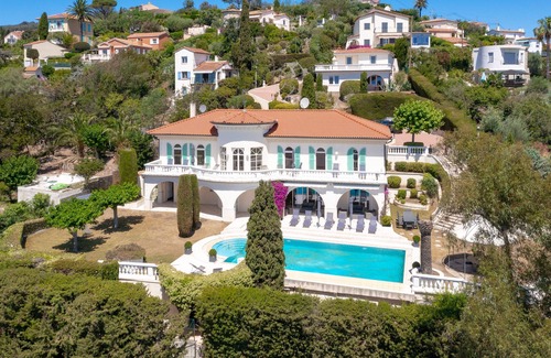 Les Termes Villa | VILLA 5CBRES SPLENDID SEA VIEW WITH SWIMMING POOL MANDELIEU