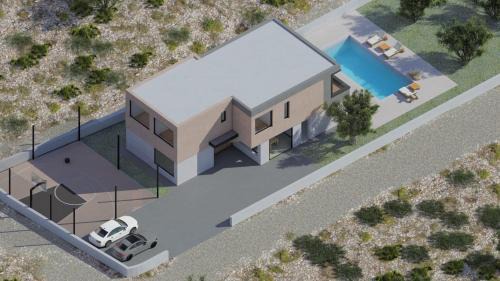 Kastel Stari Villa | Villa 60 Degrees with heated pool and basketball court