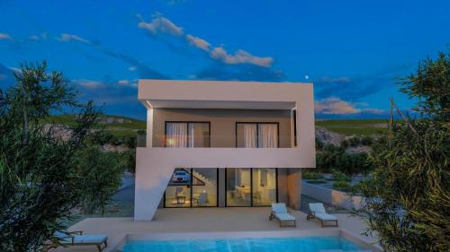 Kastel Stari Villa | Villa 60 Degrees with heated pool and basketball court