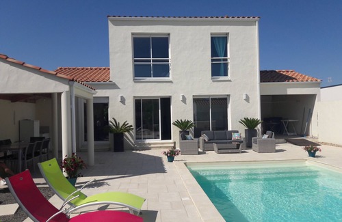 Saint-Hilaire-de-Riez House | VILLA 8 PERS Private Heated Pool - Balneo - classified 4 *