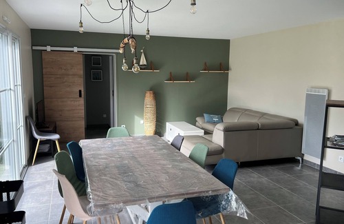 Saint-Denis-d'Oleron House | Villa 9 Couchages Plages Huttes Proche Phare Chassiron 150m de la Plage