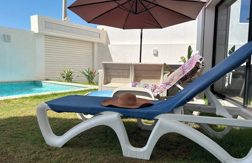 Hammamet Interieure Villa | Villa a Hammamet Centre, 300 Metre du Theatre, Piscine, Climatisée, 4 Chambre