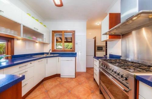 Cala d'Or Ski Chalet | Villa a Pocos Metros de la Playa, con Piscina Privada, Barbacoa en Terraza