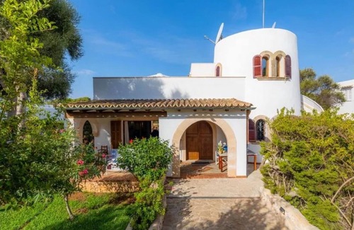 Cala d'Or Ski Chalet | Villa a Pocos Metros de la Playa, con Piscina Privada, Barbacoa en Terraza