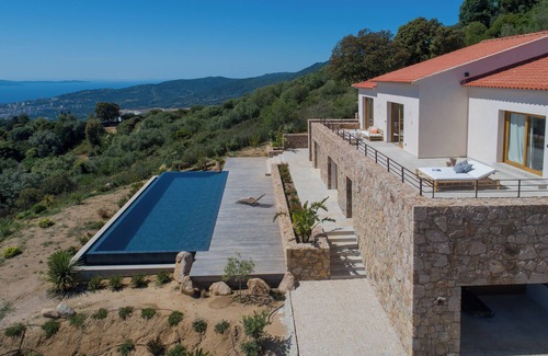 Alata Villa | Villa ALLEGRIA with 6 bedrooms, swimming pool and sea view