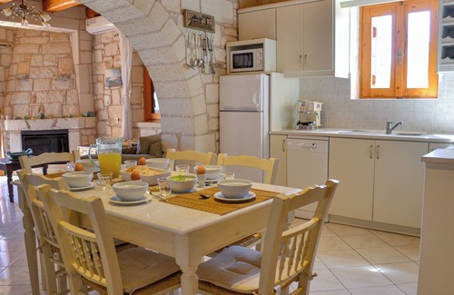 Kefalas Villa | Villa Almyros, Luxury villa, sea view, private pool, outdoor kitchen/living
