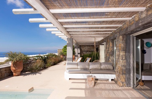 Plintri Villa | Villa Amethyst 150 sqm with private pool & bull-in BBQ endless sea sunset views