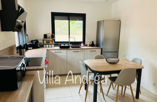 Pinarellu Villa | Villa Andréa, 63m2 air-conditioned and fully equipped in the heart of the Cavu valley.