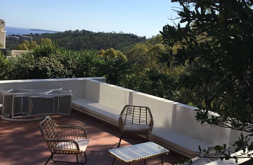 Mandelieu-La-Napoule Villa | Villa Appartement Avec Terrasse Dans Domaine Privé Sécurisé