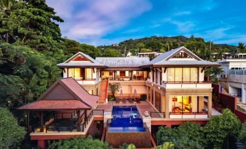 Kata Villa | Villa Apsara kata seaview 5BR villa 3 mins to beach