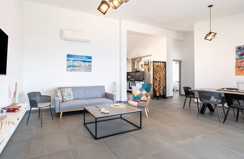 Katsimatika Villa | Villa 'Areti' with Sea View, Wi-Fi and Air Conditioning