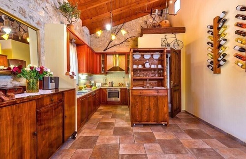 Asteri Villa | Villa Asteri Pool Sea View Stone Villa 4BR