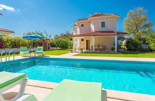 Dalyan City Center Villa | Villa Atlantis: Large Private Pool, A/C, WiFi, Car Not Required