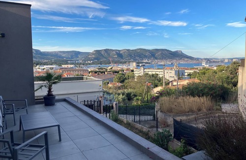 La Seyne-sur-Mer Villa | Villa Avec Piscine, vue mer et Montagnes