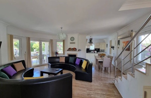 Dalyan City Center Villa | Villa Babylon 4 Bedroom Stunning Villa with King Tombs View in Maras Area