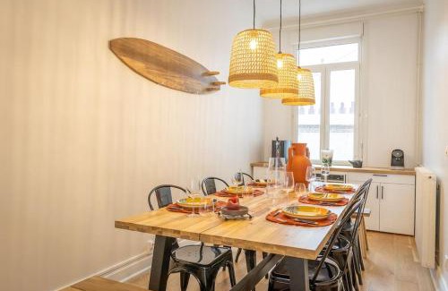 Berck-sur-Mer House | Villa Berckoise - Vue mer - 30M plage - 8 pers