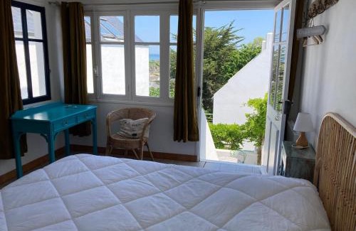 Sauzon House | Villa bohème chic à Sauzon avec vue mer et wifi - FR-1-418-174