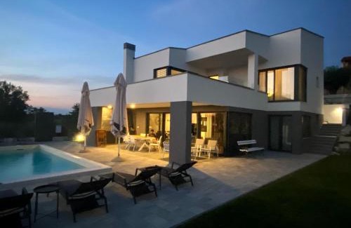 Materada Villa | Villa Boiky - private pool and amazing sea view, Istria