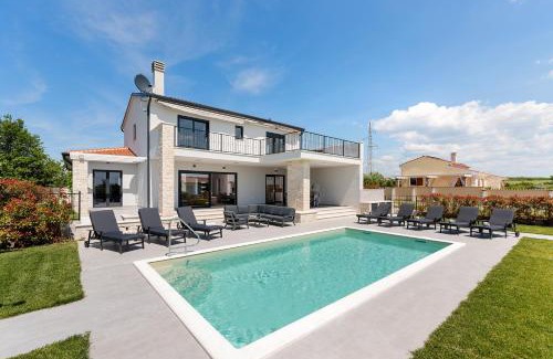 Brtonigla Villa | Villa Brtonigla, luksuzna kuća sa pogledom na more