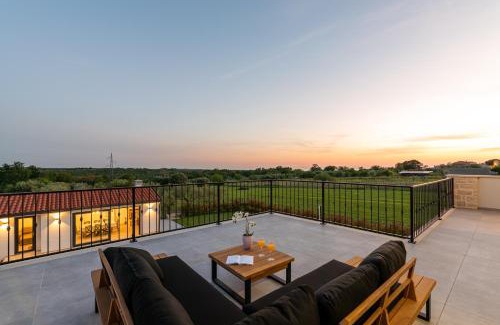 Brtonigla Villa | Villa Brtonigla, luksuzna kuća sa pogledom na more