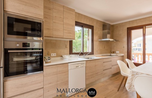 Porto Cristo Ski Chalet | Villa Ca's Nin Pool and views