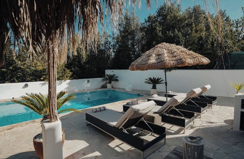 Sant Rafael de Sa Creu Villa | Villa 'Carol' with Private Pool, Wi-Fi and Air Conditioning