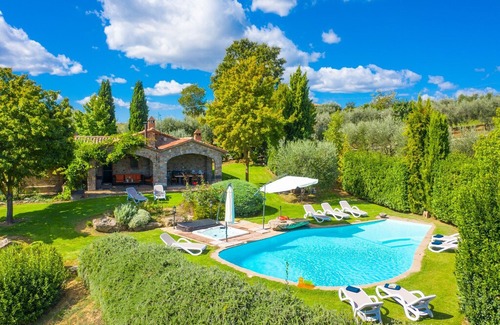 Parrano Villa | Villa Casale Silvia: Large Private Pool, A/C, WiFi