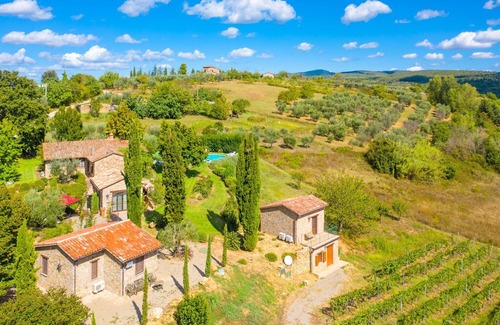 Parrano Villa | Villa Casale Silvia: Large Private Pool, A/C, WiFi