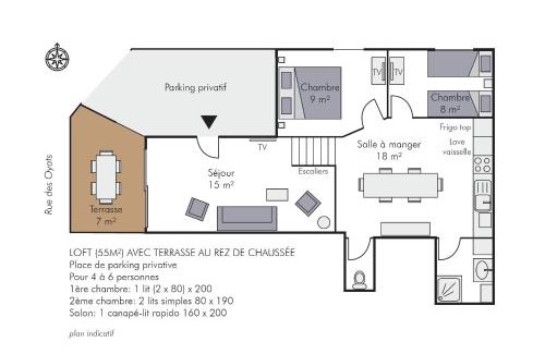 Fort-Mahon-Plage Apartment | VILLA CHANTEREINE - apparts à 5 mn de la plage - BAIE DE SOMME