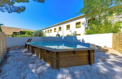 Vendres House | Villa Chez Jean - Jacuzzi, Swiming Pool and Garden
