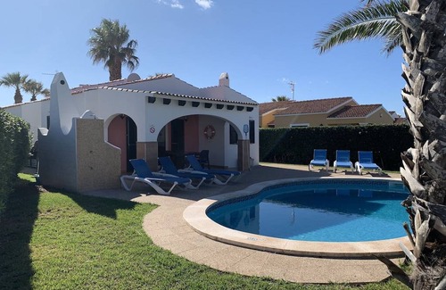 Cap d'Artrutx Villa | Villa Clariana: Large Private Pool, A/C, WiFi