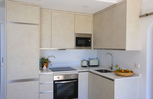 Malaga-Este Apartment | VILLA CLAVERO 4 PAX private apartment, 2 bedrooms, pool, WiFi, parking, garden