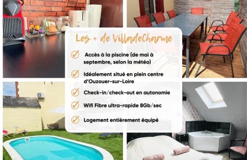 Ouzouer-sur-Loire Villa | Villa de charme avec piscine privée
