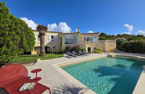 Pietrosella Villa | Villa de Prestige - clim - vue mer panoramique - piscine - 8 pers - 4 ch