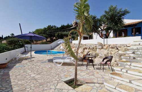 Castellammare del Golfo Villa | Villa Desdemona con piscina e Villa Shahla senza piscina, vista giardino