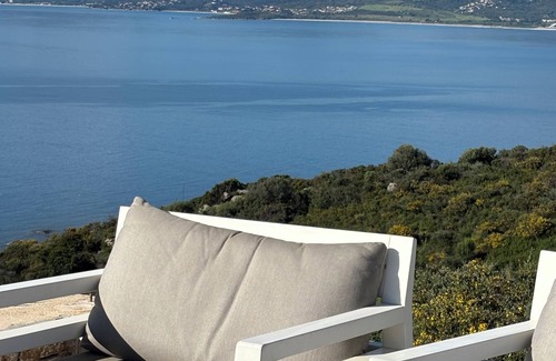 Calcatoggio Villa | VILLA DESIGN - SAGONE GOLF SEA VIEW - SWIMMING POOL PROMOTION June Jul
