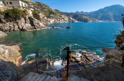San Cosma Apartment | VILLA DI PALMA access to the beach and solarium