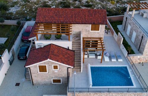 Razanj Villa | Villa Diomedes with the sea view and the pool
