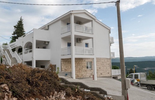 Neum Apartment | Villa Doris - Studio Apartment with Balcony and Sea View