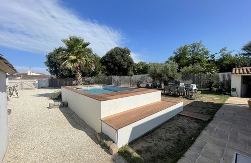 Bourgenay Villa | Villa du Martray : Villa a few metres from the sea in the heart of the Ile de Ré